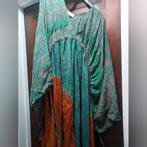 Kantha Bae Crepe Silk Eclipse Dress